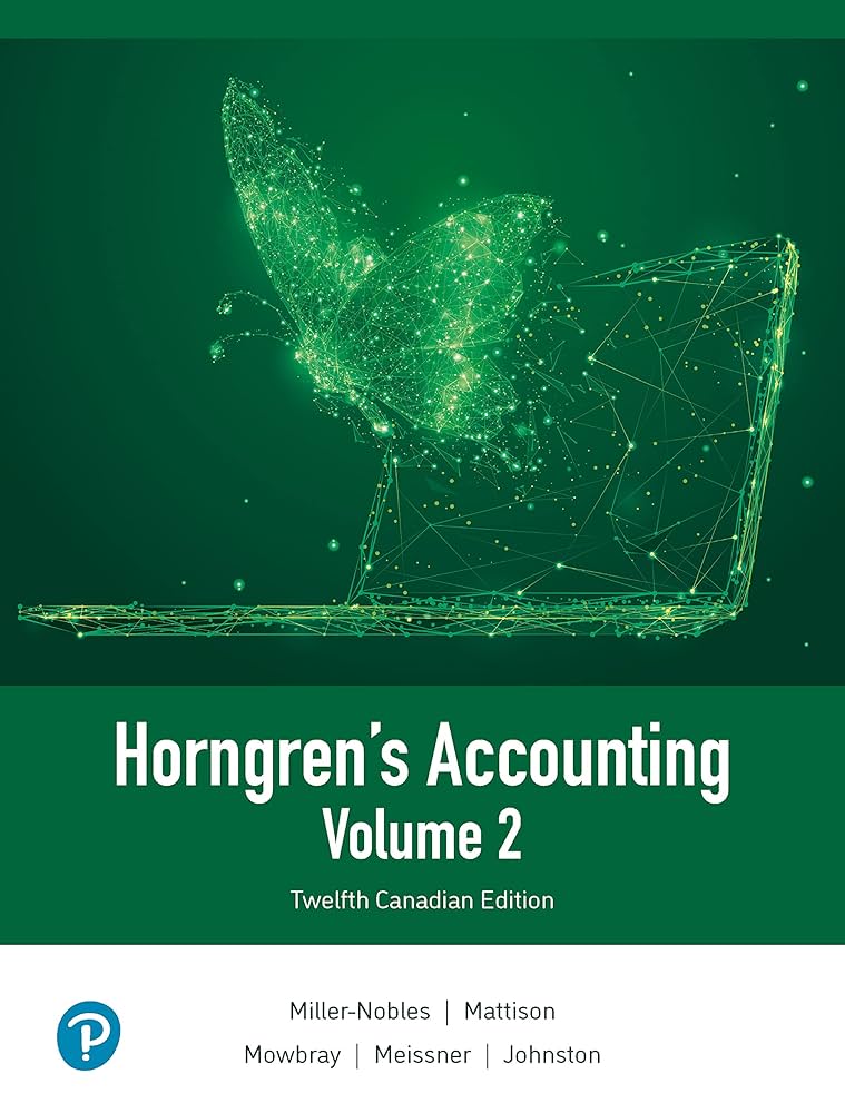 洋書 Horngren's Cost Accounting Cost accounting with managerial focus for Canadian professionals